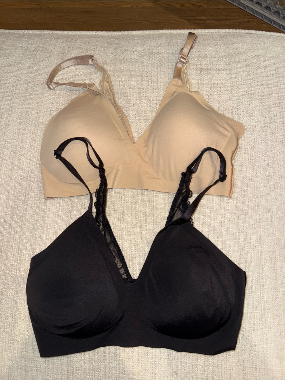 True & Co True Body Boost Triangle Lace Convertible Strap Bra